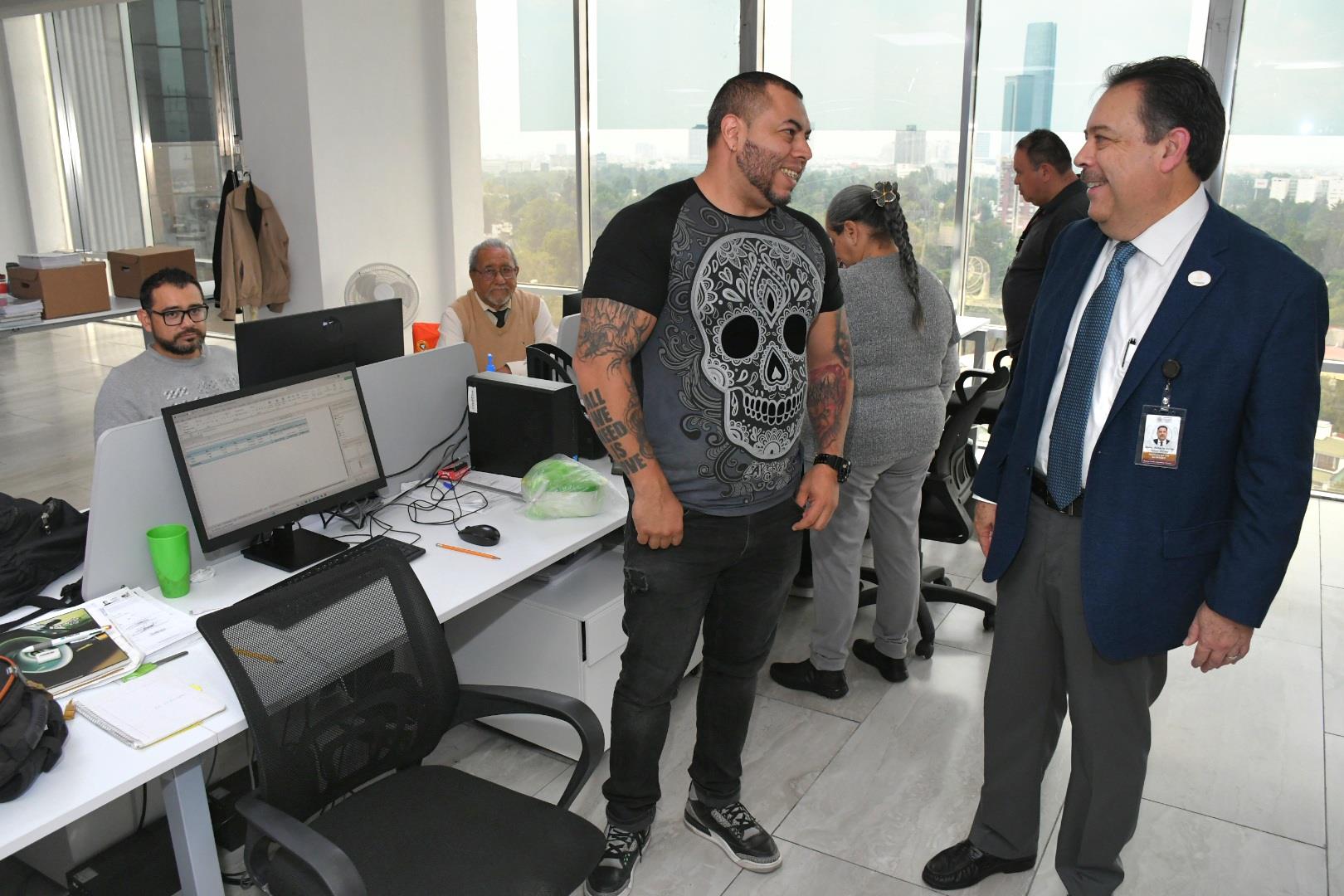 Saludamos a nuestras compañeras y compañeros que laboran en la Subdirección de Personal